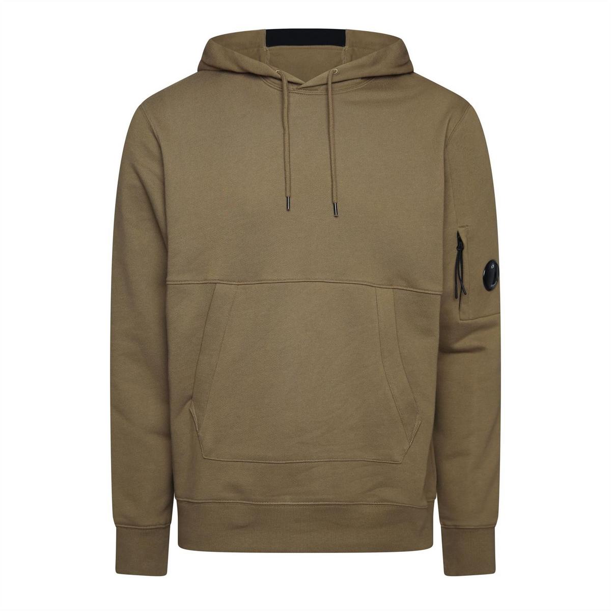 Diagonal Raised Lens Hoodie