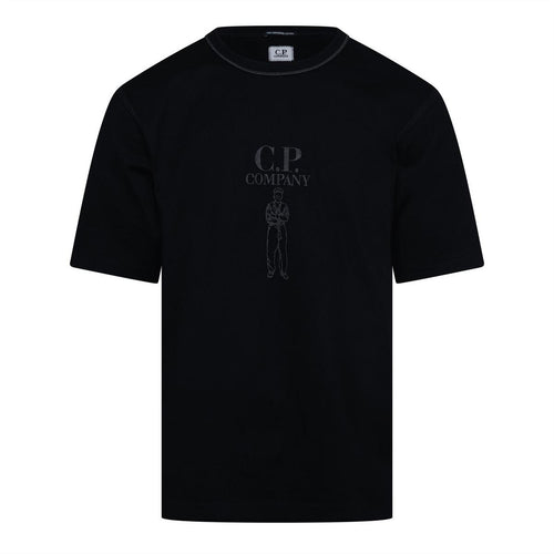 30/2 Jersey Twisted Logo T-Shirt