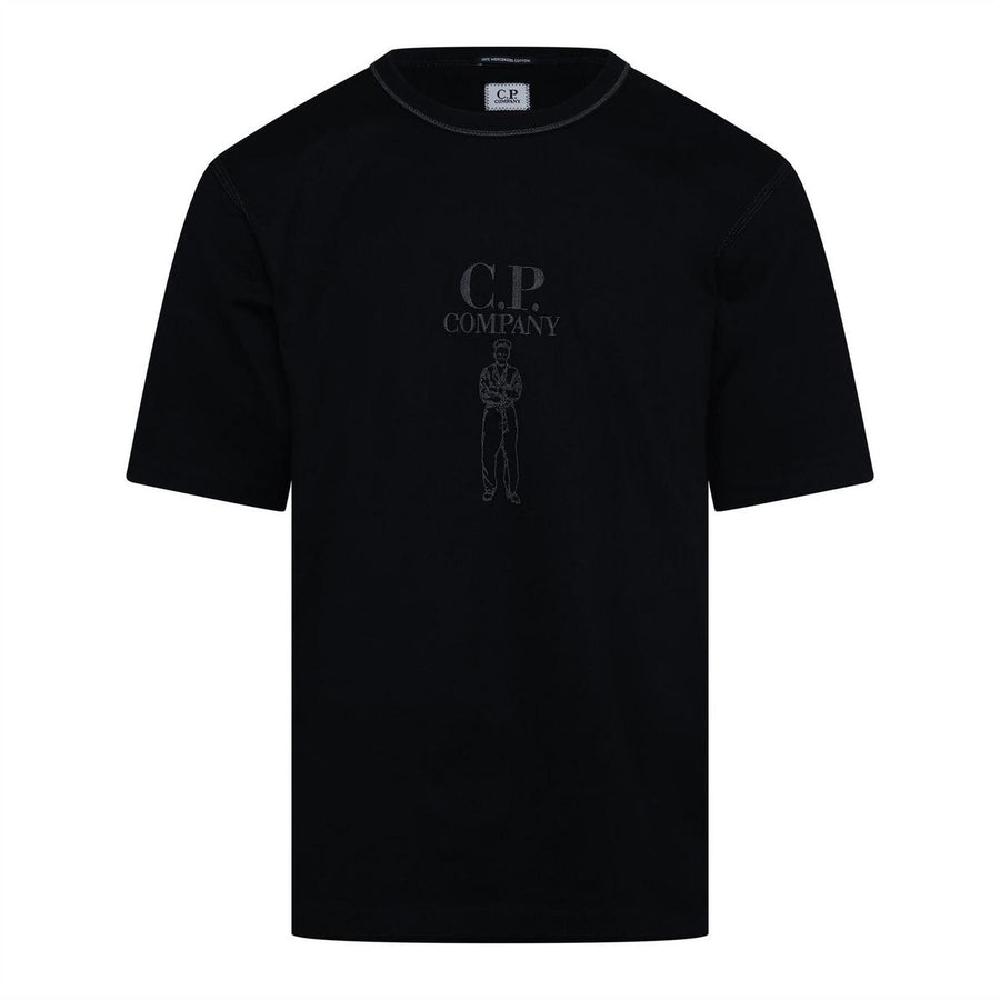30/2 Jersey Twisted Logo T-Shirt