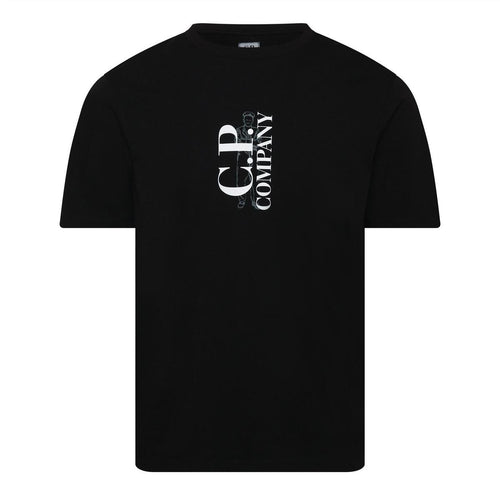 30/1 Jersey Vertical Logo T-Shirt