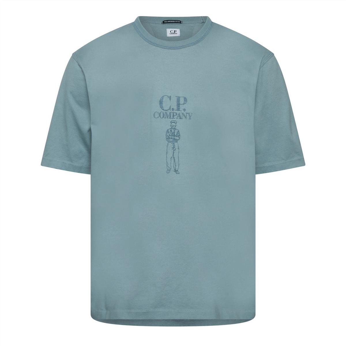 30/2 Jersey Twisted Logo T-Shirt
