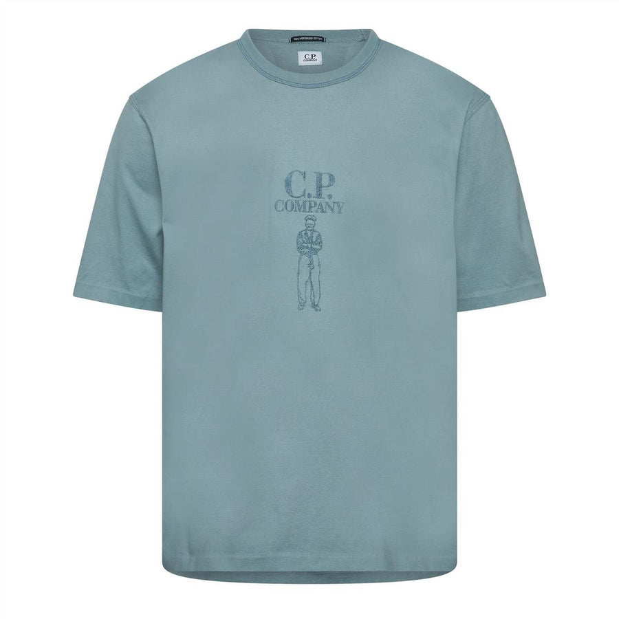30/2 Jersey Twisted Logo T-Shirt