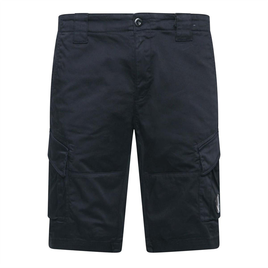 Sateen Stretch Cargo Shorts