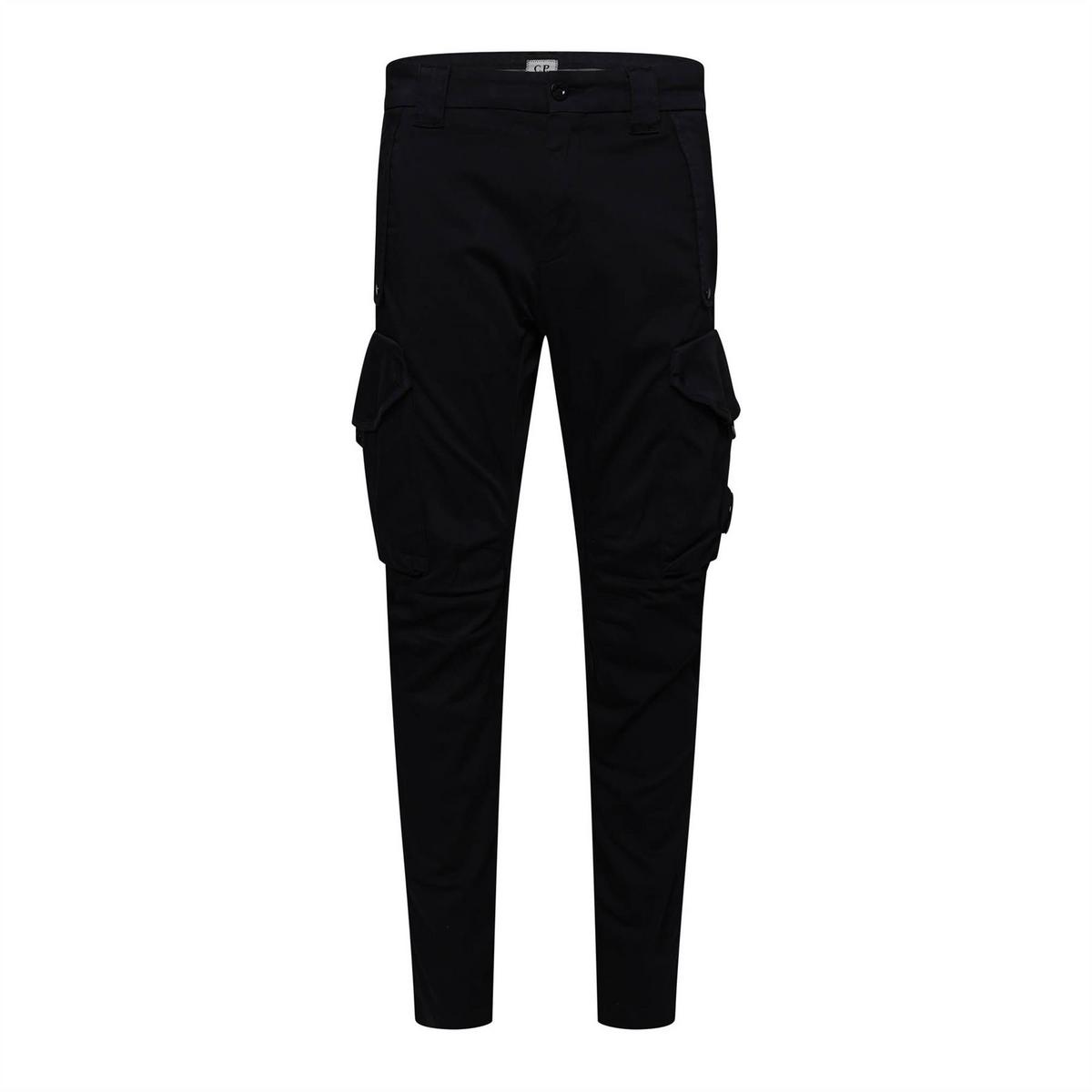 Sateen Stretch Cargo Lens Pants