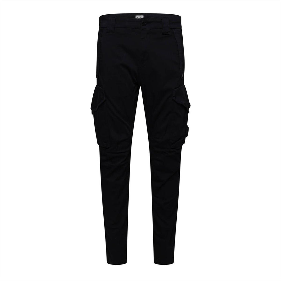 Sateen Stretch Cargo Lens Pants