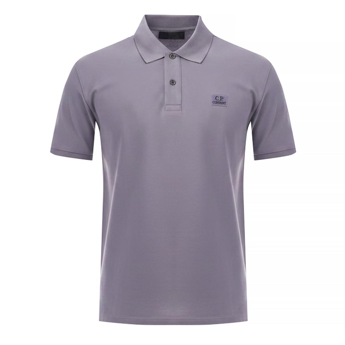 Stretch Piquet Logo Polo Shirt