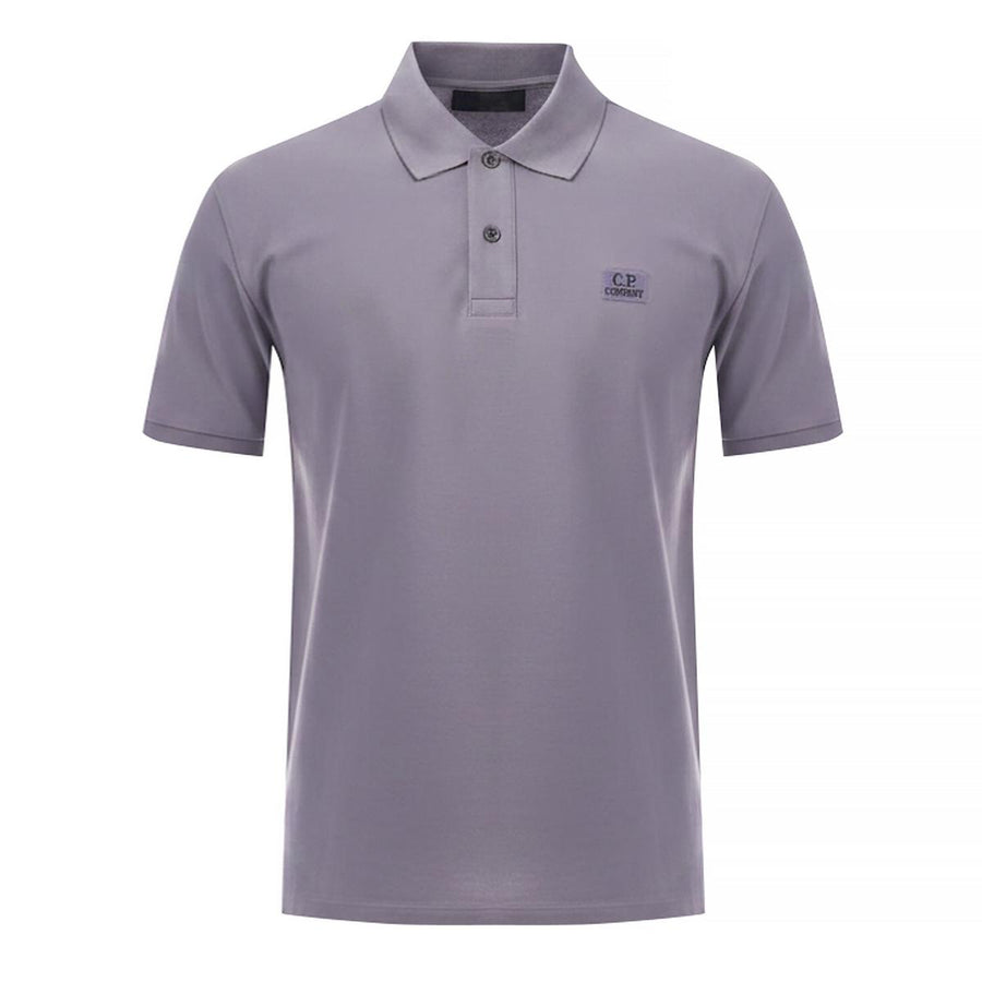 Stretch Piquet Logo Polo Shirt