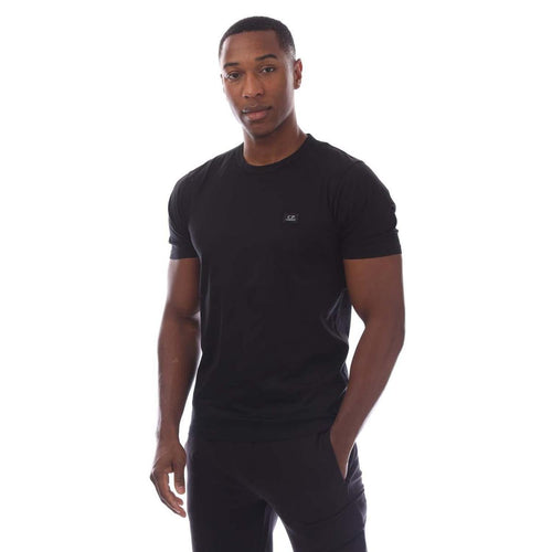 70/2 Mercerized Jersey Logo Patch T-Shirt