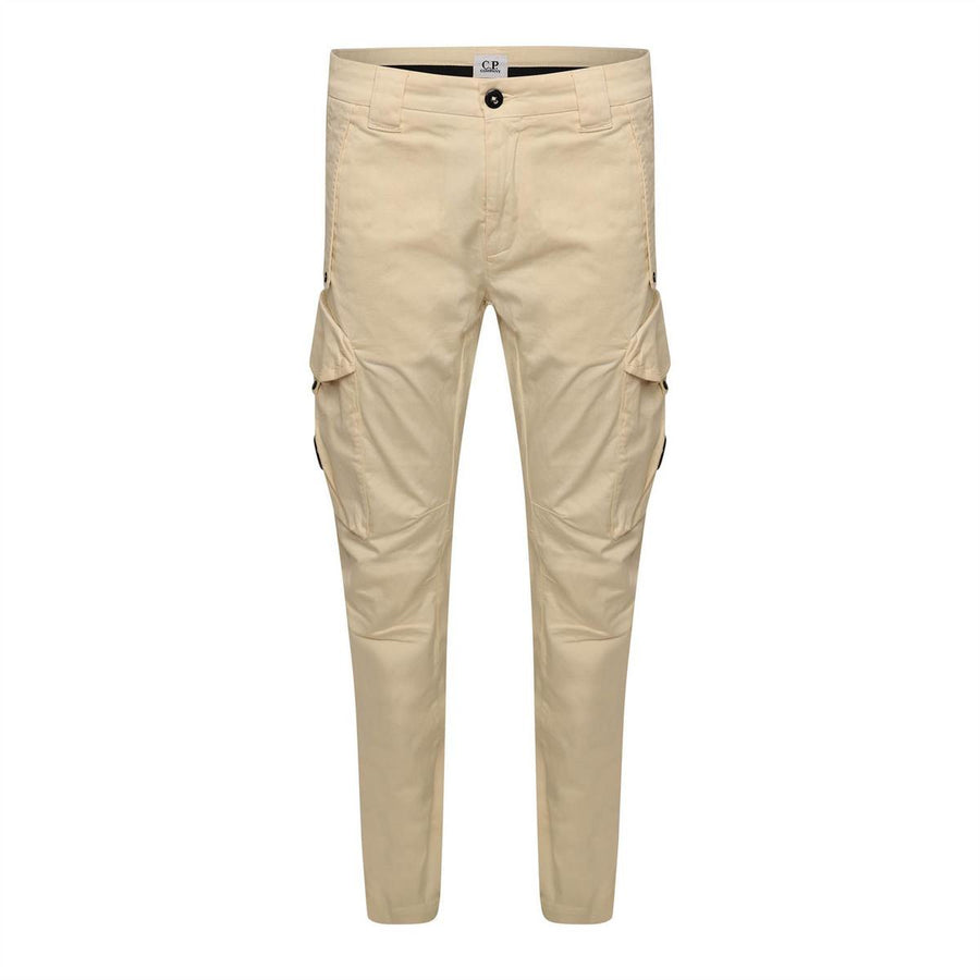 Sateen Stretch Cargo Lens Pants