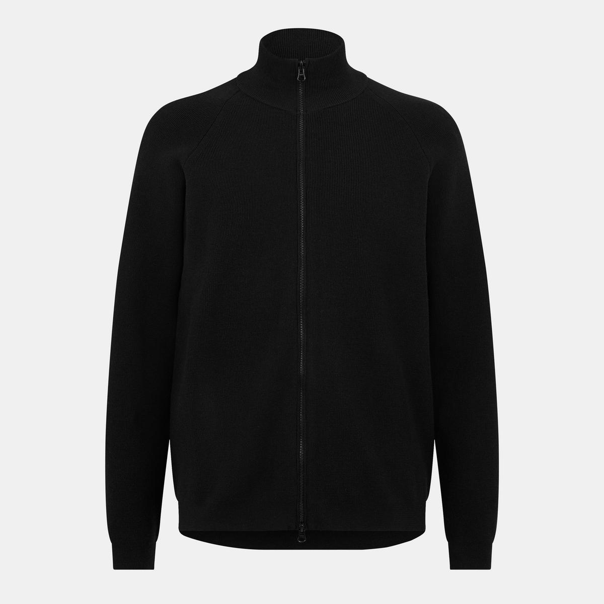 MetropolisMen's Zip-Through Knitted Top
