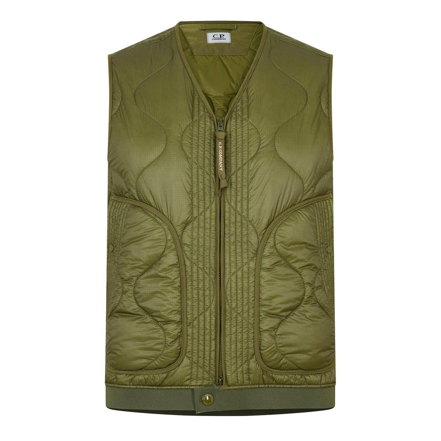 Men's Lens Quilted Sleeveless Gilet