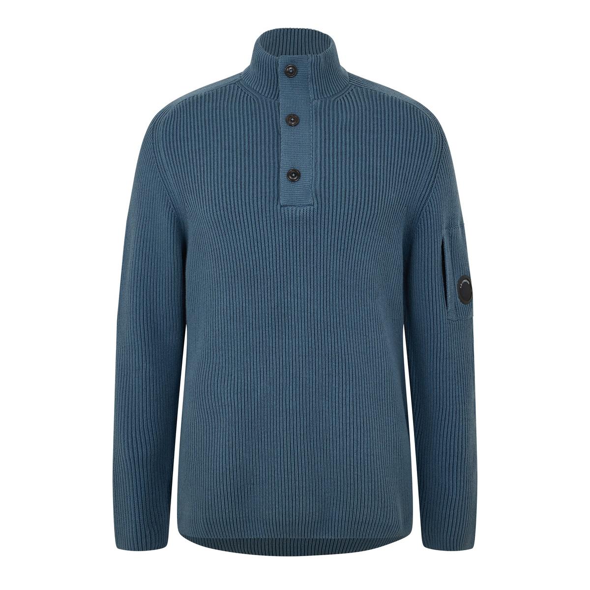 CP Rib Button Knit Sn64