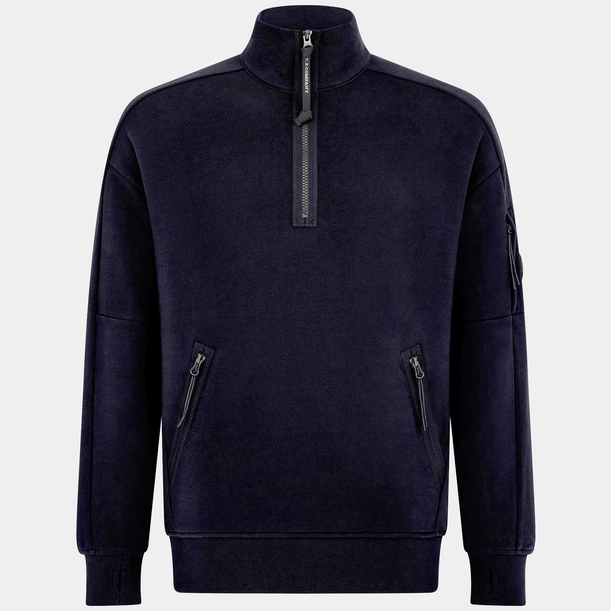 Men's Lens Quarter-Zip Fleece Top