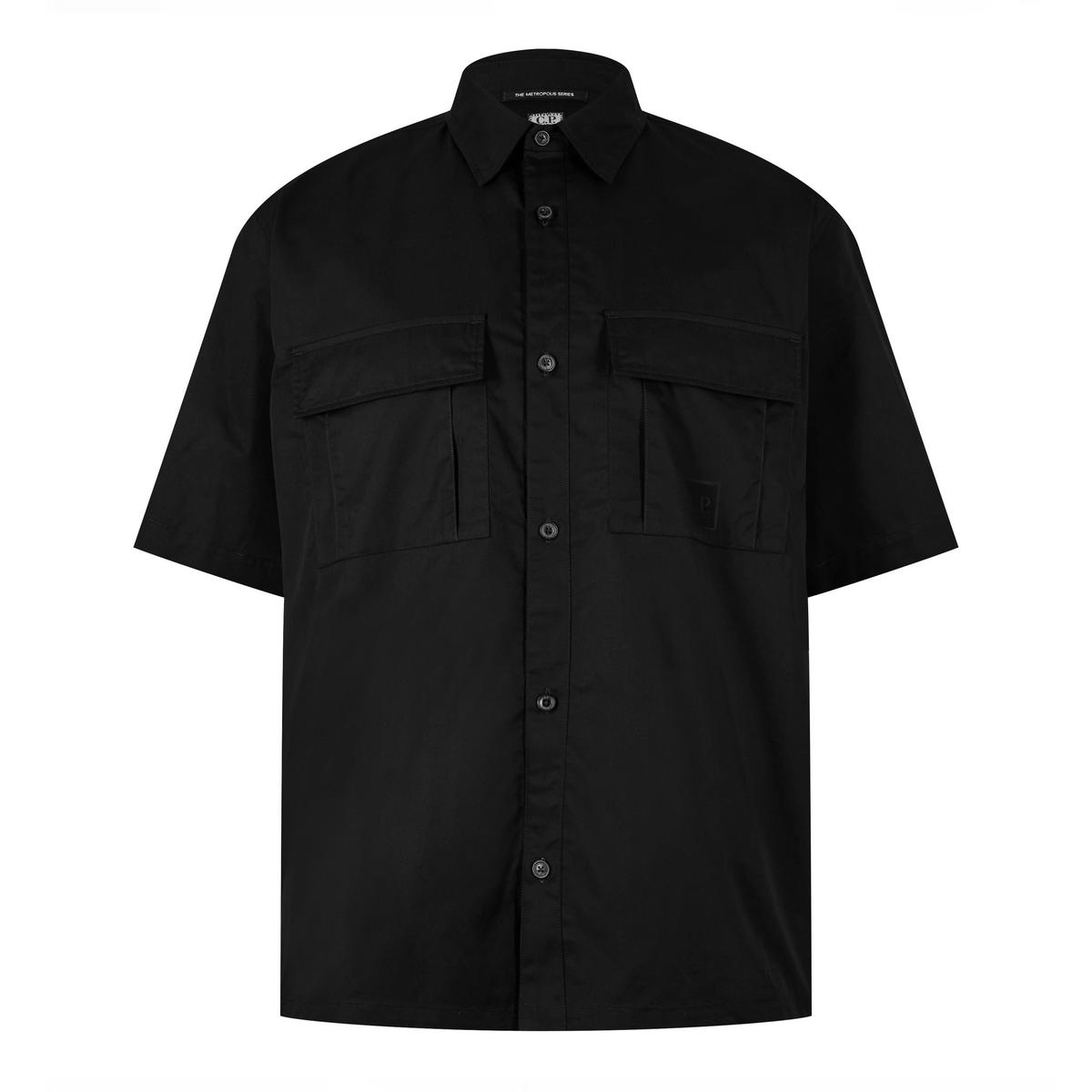 MetropolisMen's Short-Sleeve Oxford Shirt