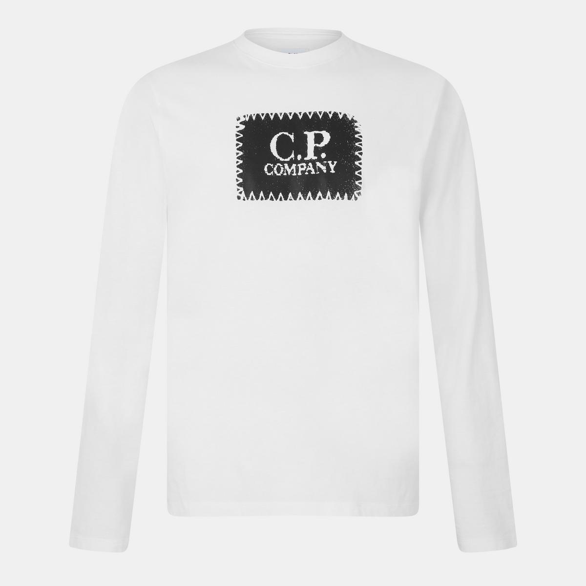 Men's Cotton Long Sleeve Crew Neck T-Shirt