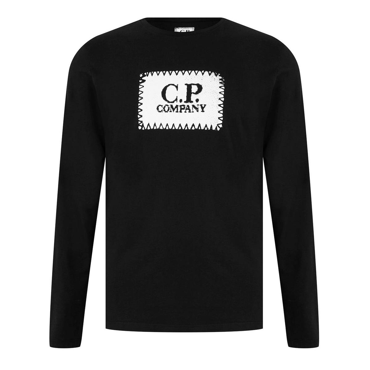 Men's Cotton Long Sleeve Crew Neck T-Shirt