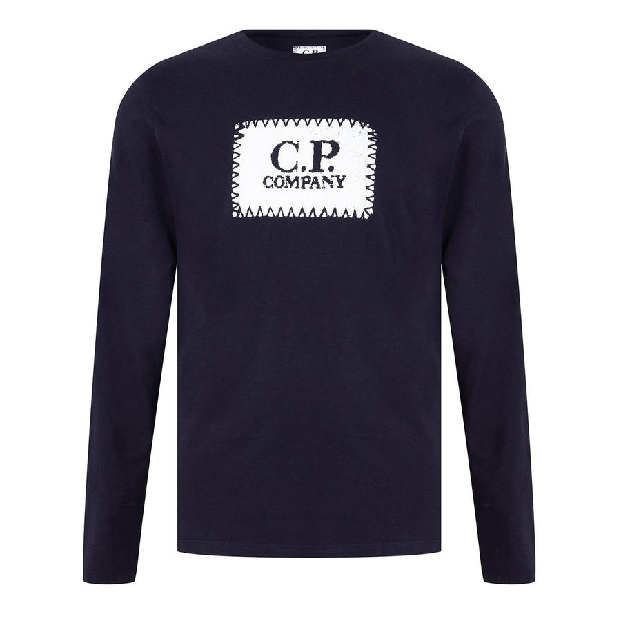 Men's Cotton Long Sleeve Crew Neck T-Shirt