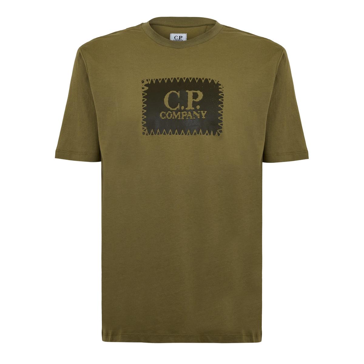 Men's Block Logo Regular Fit T-Shirt