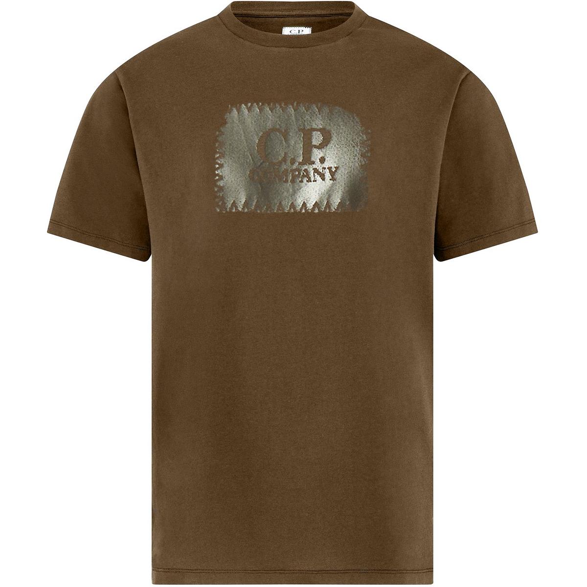 Men's Block Logo Regular Fit T-Shirt