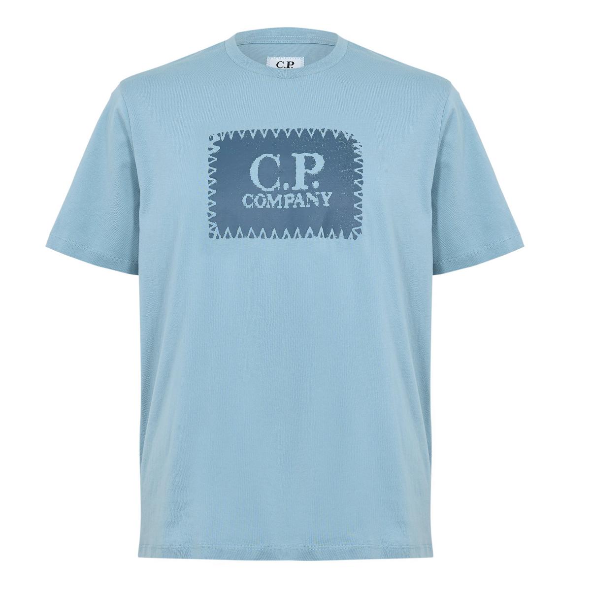Men's Block Logo Regular Fit T-Shirt