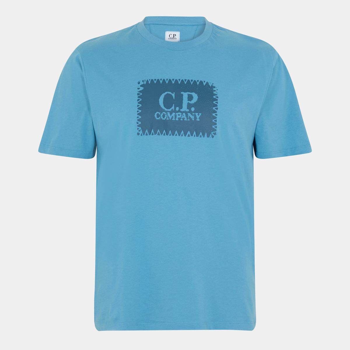 Men's Block Logo Regular Fit T-Shirt