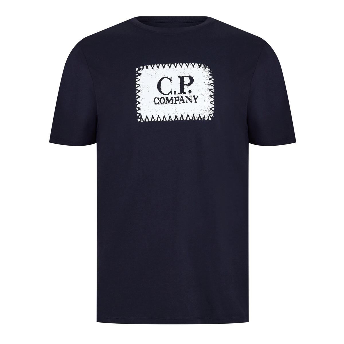 Men's Block Logo Regular Fit T-Shirt