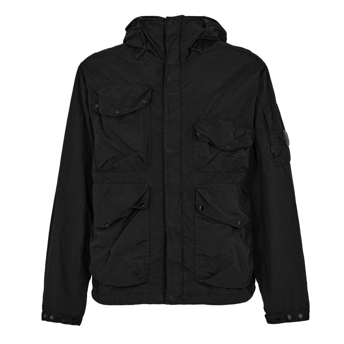 Mens Flatt Nylon Google Jacket