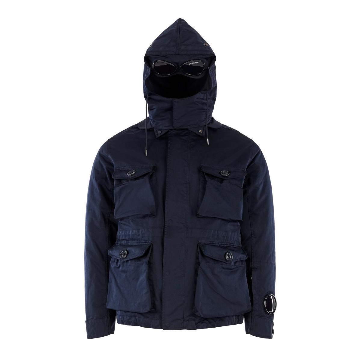 Men's Mille Micro Hooded Long Sleeve Zip Parka