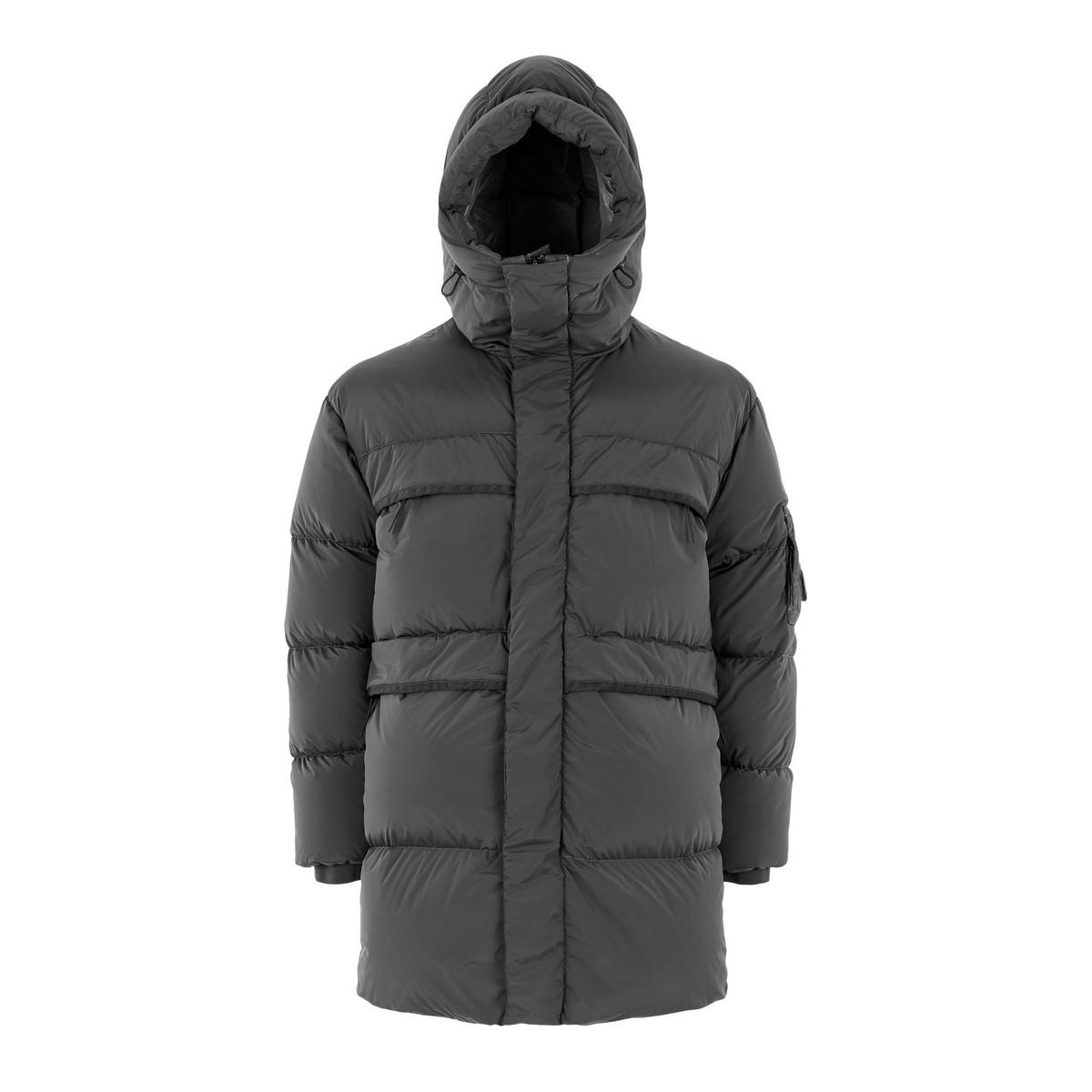 Men's Nycra Water Resistant Duck Down Long Puffer Jacket