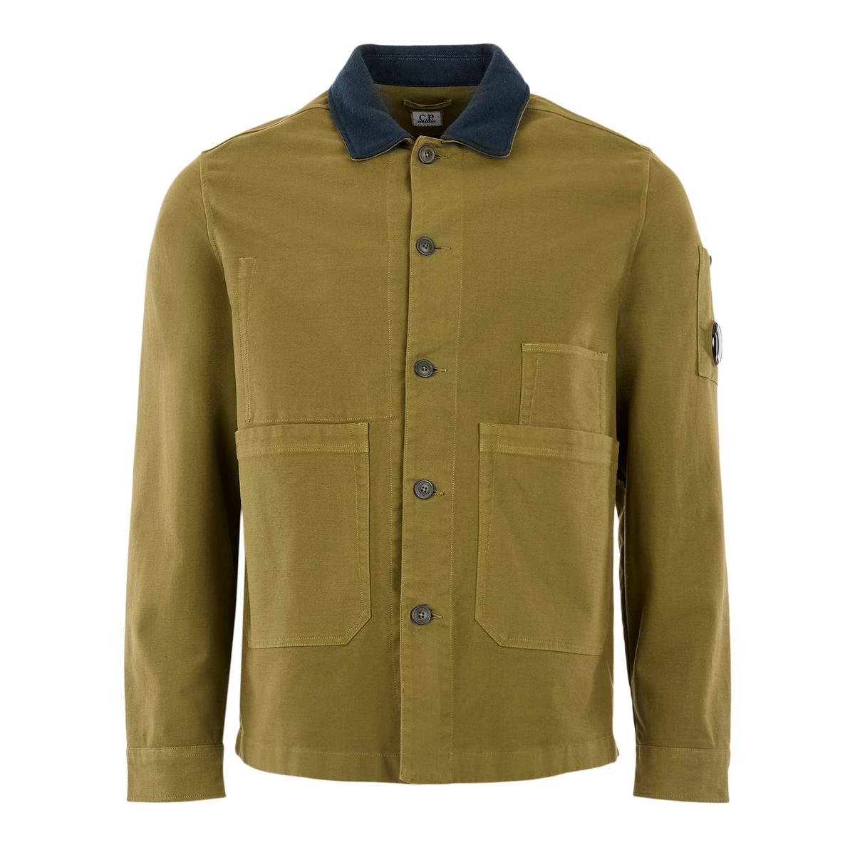 Men's C.P. Company Button Long Sleeve 4 Pocket Overshirt