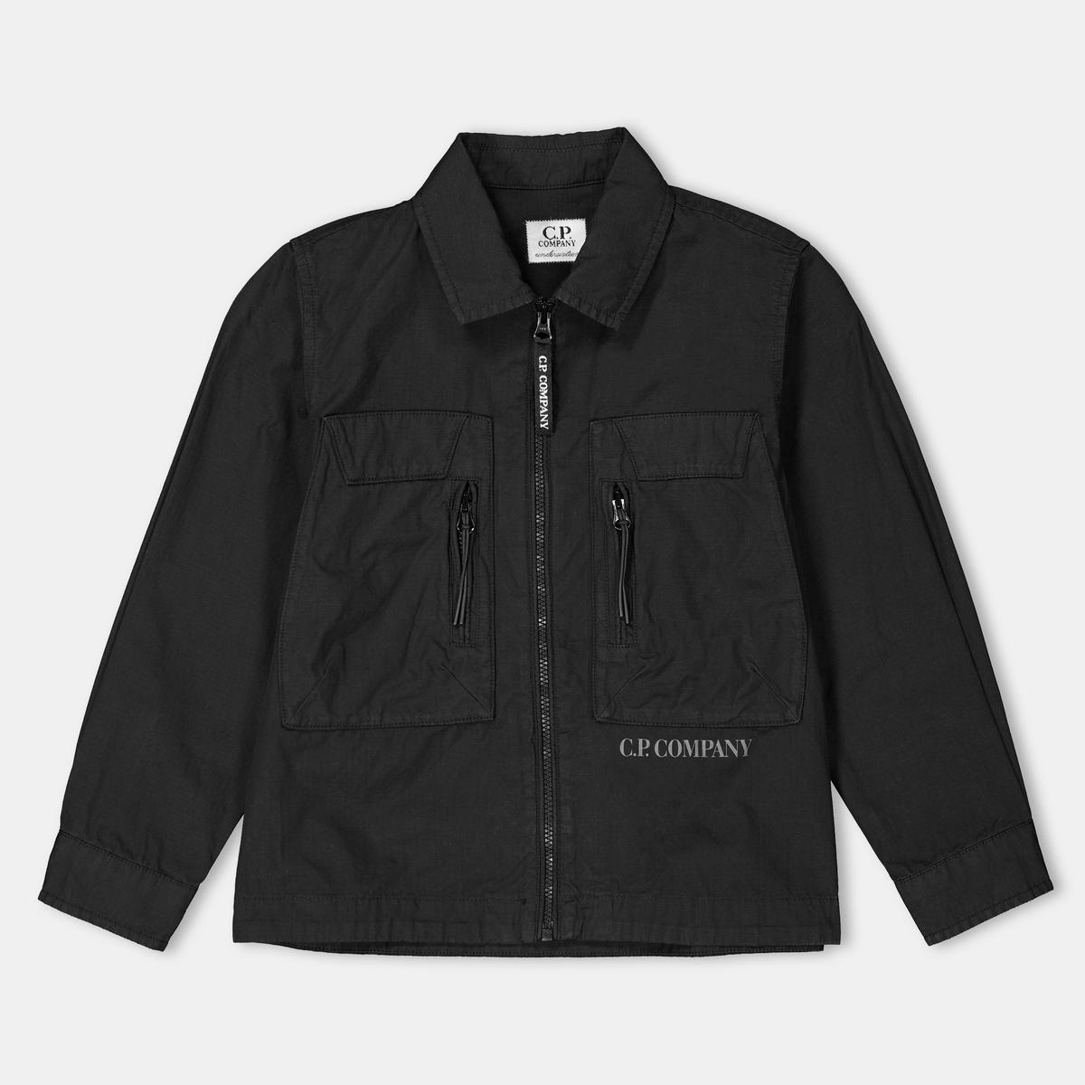 Kids' Logo Button-Through Overshirt